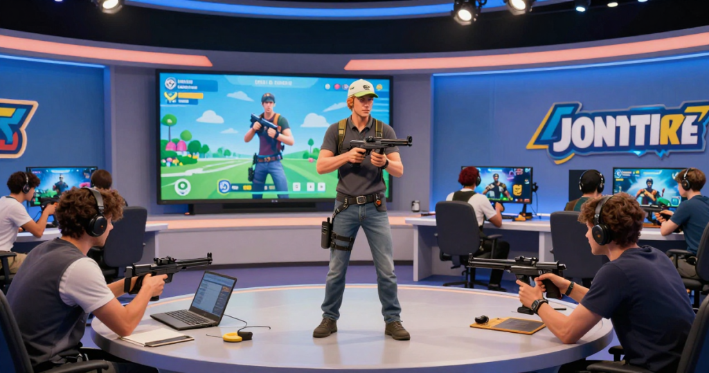 Histórias de jogadores profissionais de Fortnite